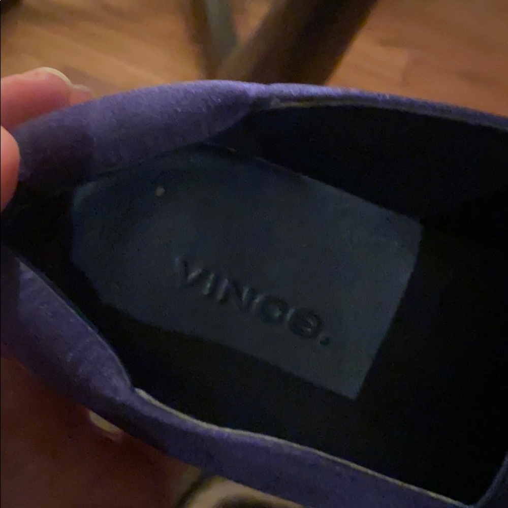 Vince slip on navy blue sneakers - Picture 3 of 3